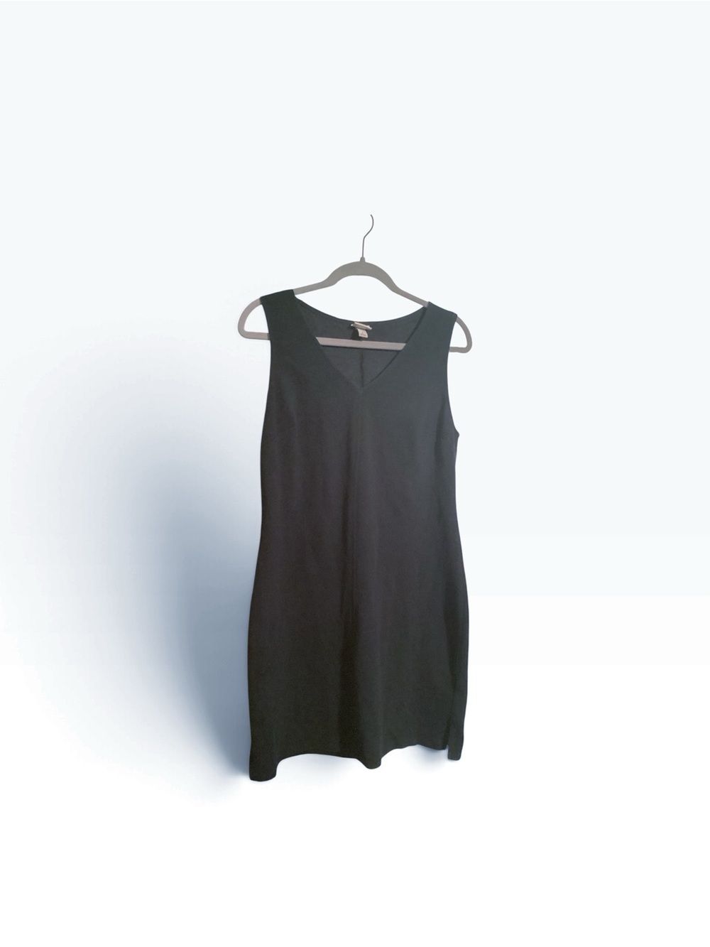 a new day Black V-Neck Sleeveless Shift Dress